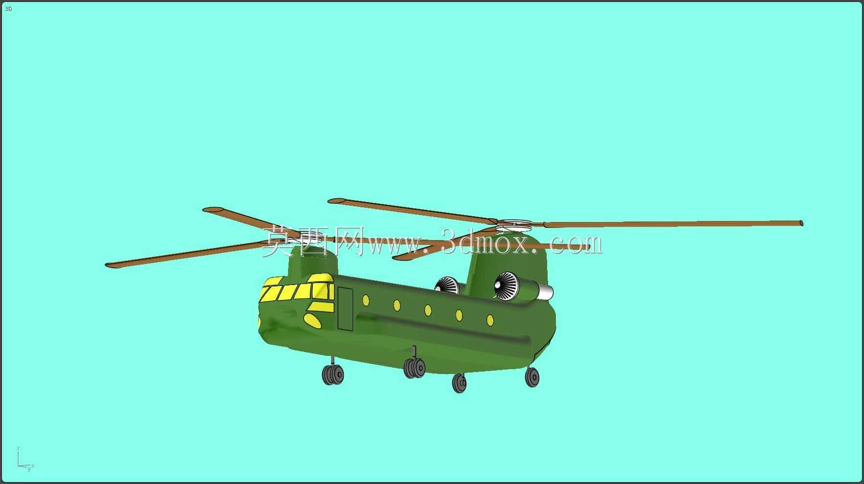 CH-47��¹ֱ����ʵ��װ��ģ��