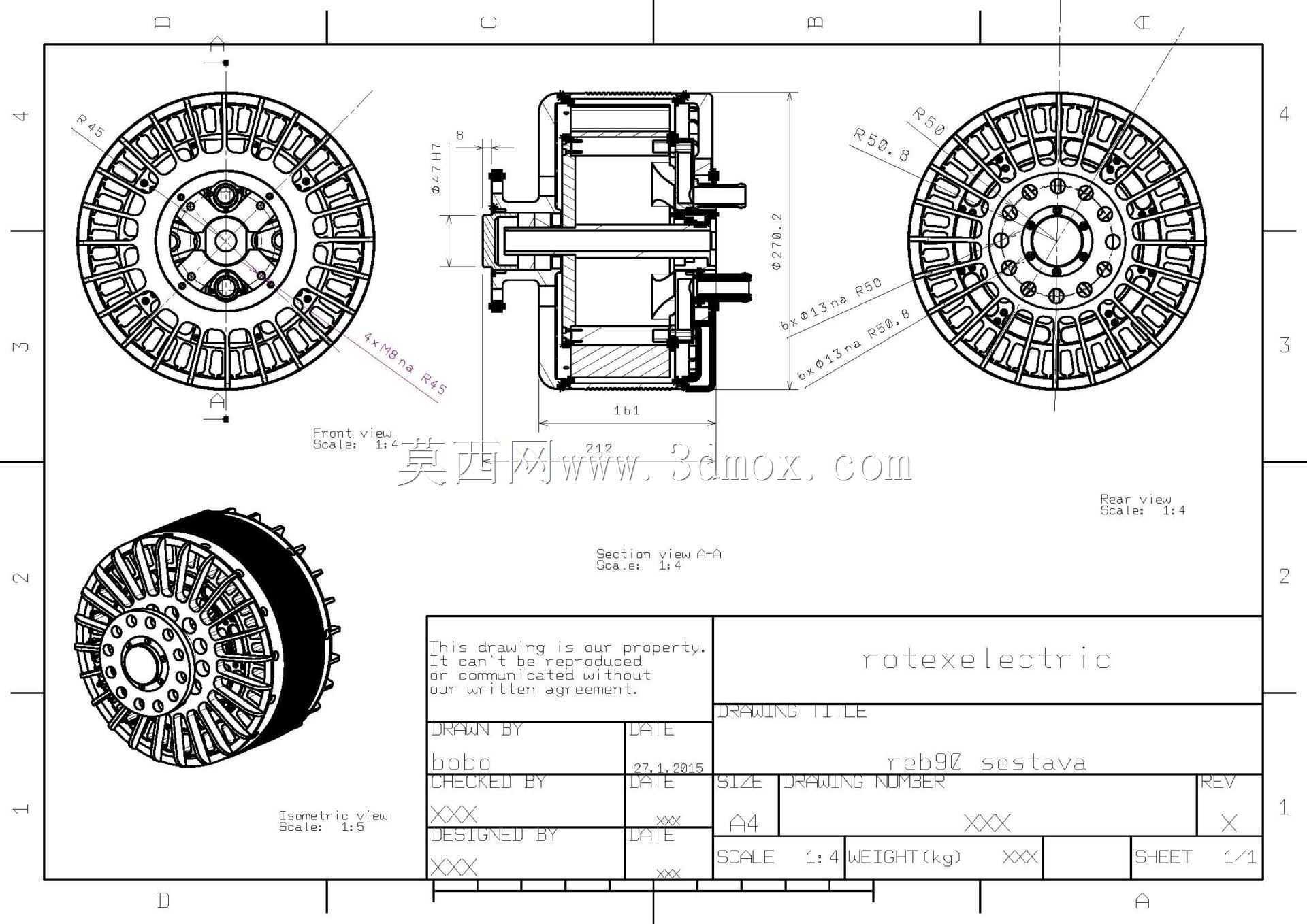 80ǧ�ߵ綯��-REB 90