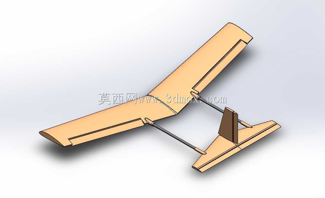 前掠翼固定翼