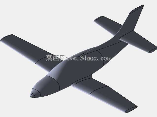 塞斯纳421 Solidworks模型