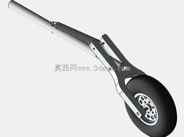 固定翼无人机带轮子的可伸缩起落架