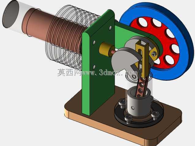 斯特林发动机模型