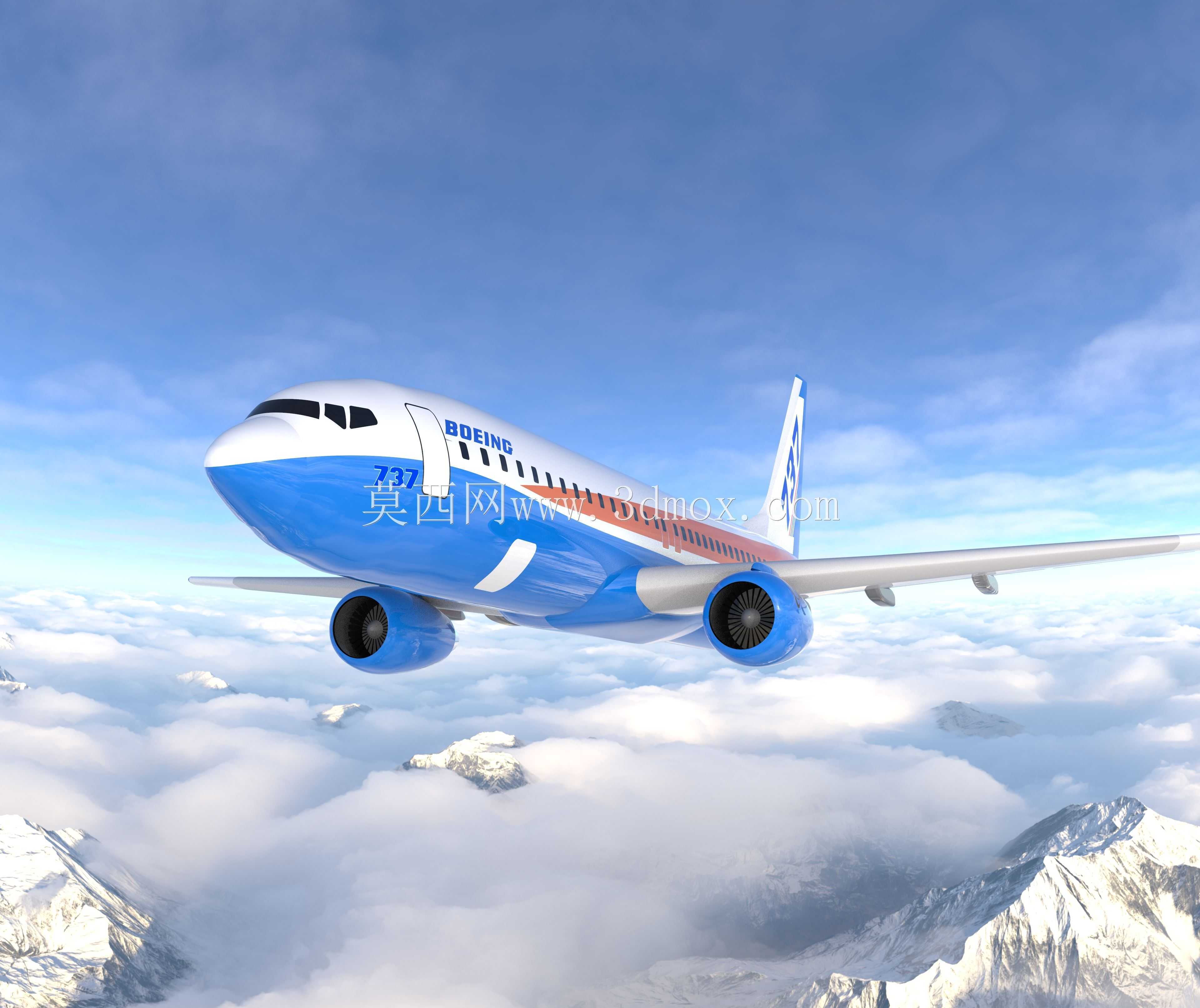 ����737-4�ɻ�ģ��