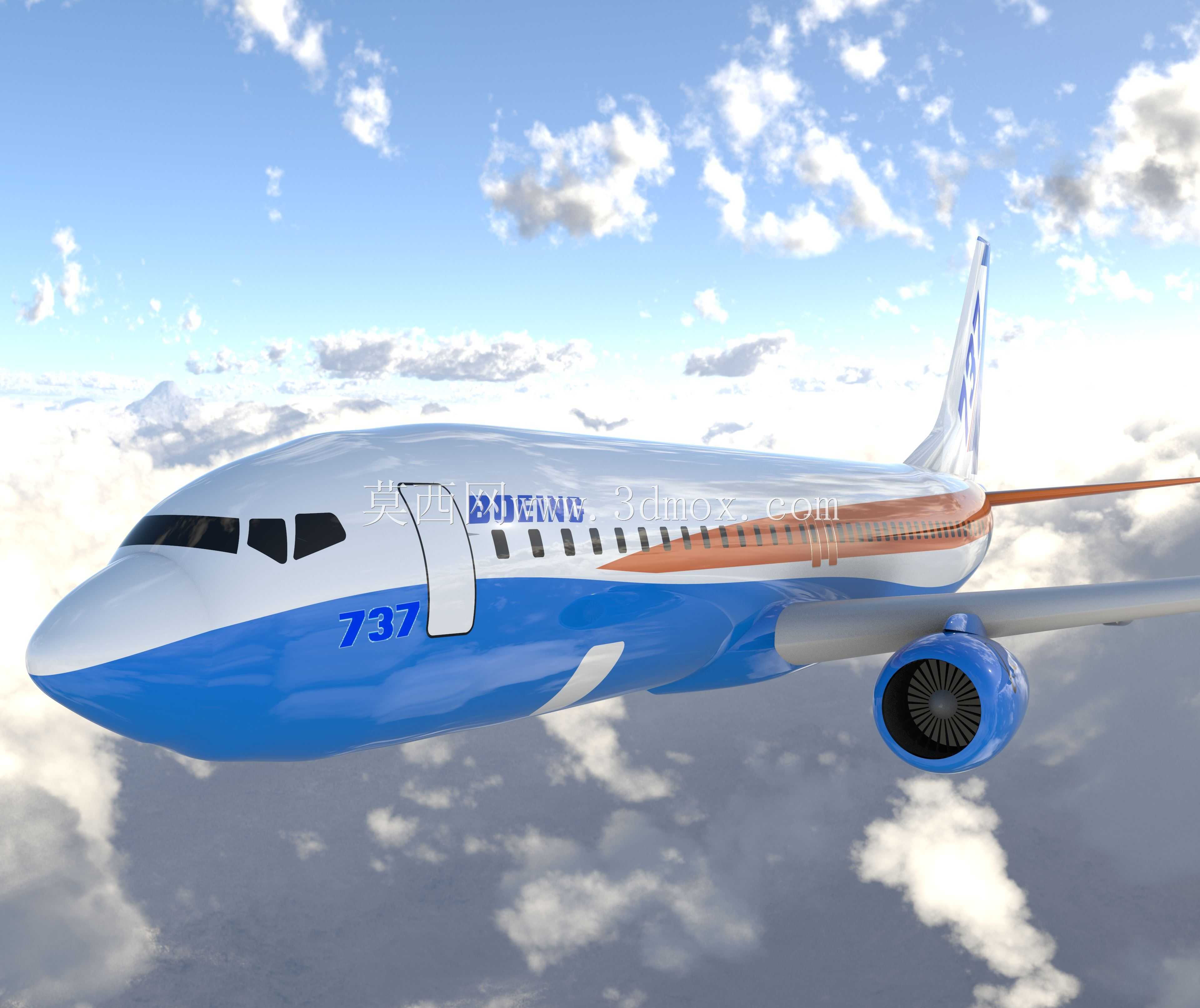 ����737-4�ɻ�ģ��