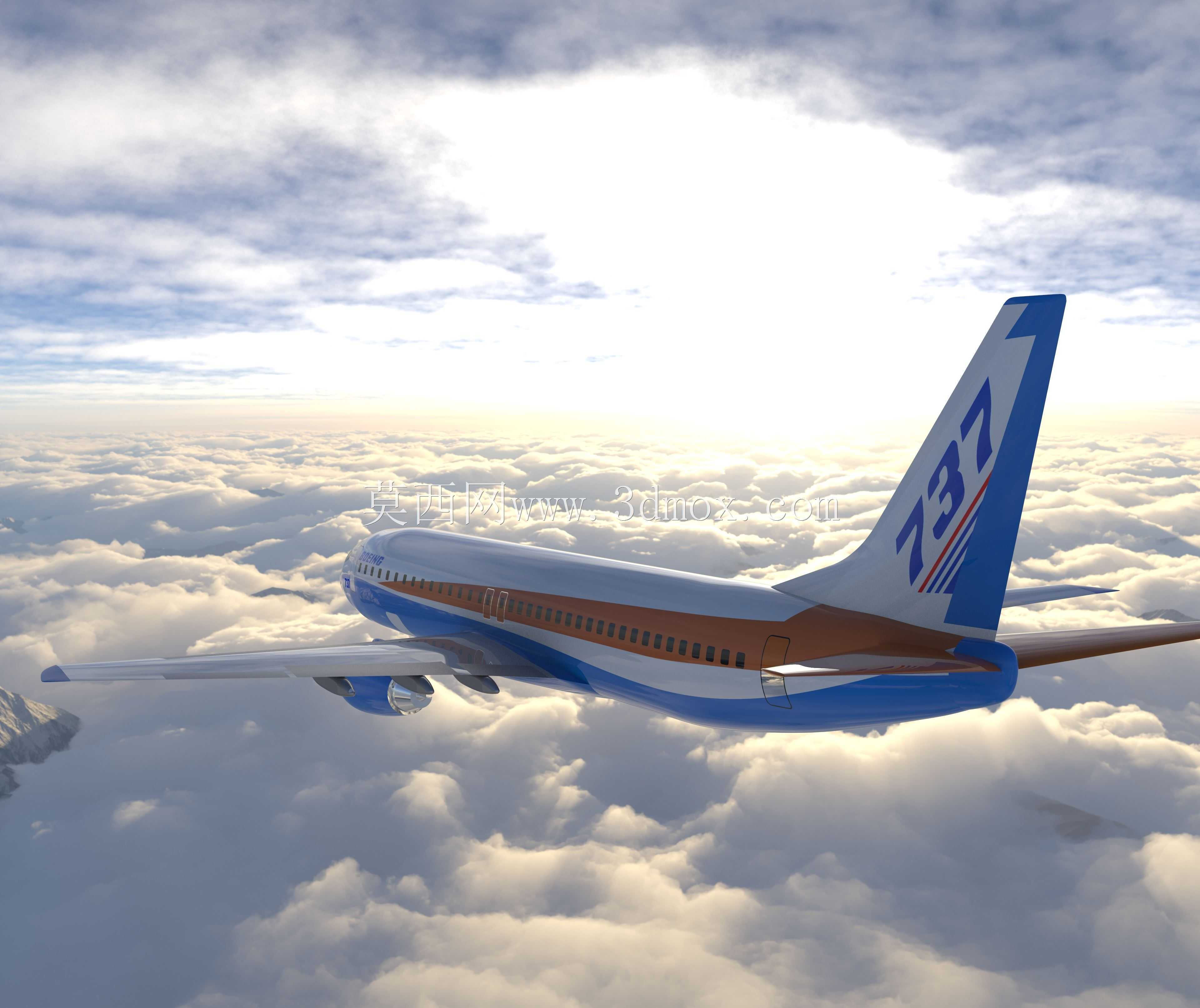 ����737-4�ɻ�ģ��