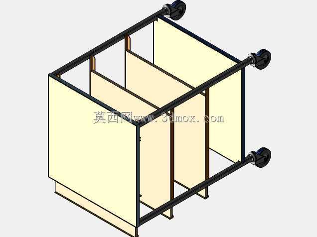 多用途测试工作站推车