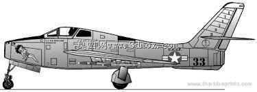 共和F-84F雷霆
