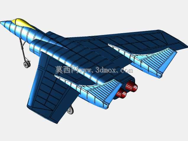F7U-3�䵶�ɻ�ʵ��װ��ģ�ͣ�Alibre��