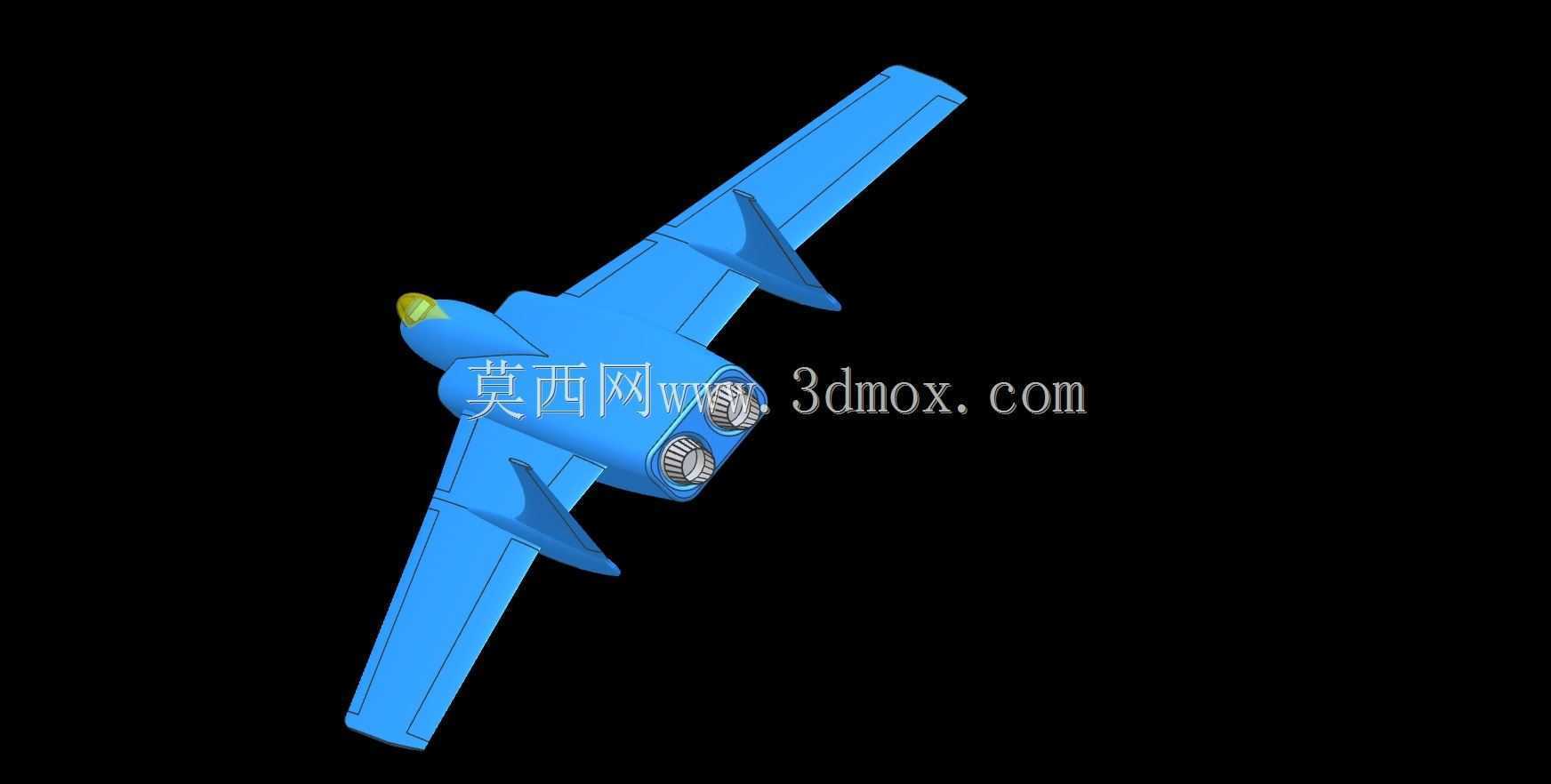 F7U-3�䵶�ɻ�ʵ��װ��ģ�ͣ�Alibre��