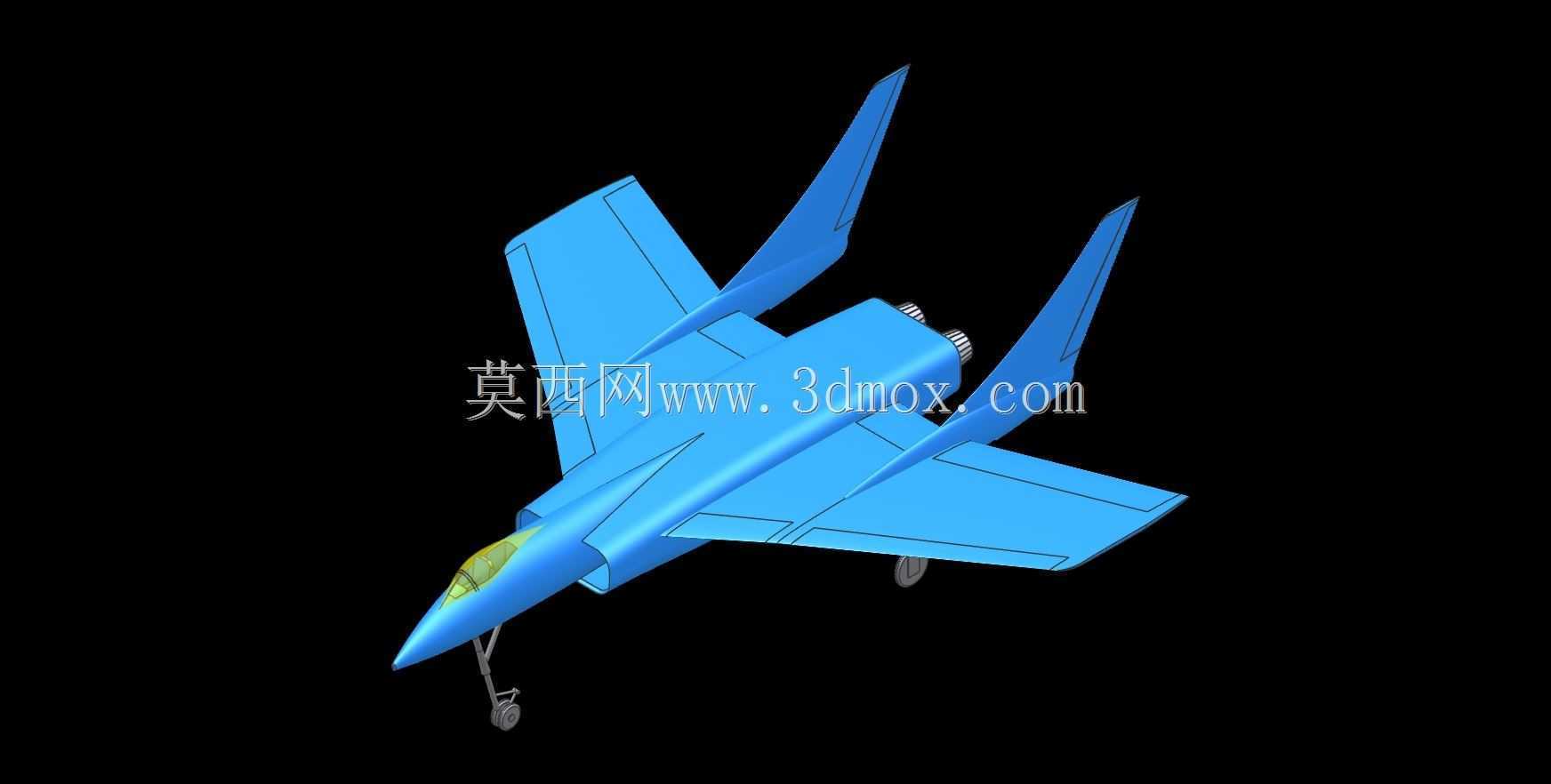 F7U-3�䵶�ɻ�ʵ��װ��ģ�ͣ�Alibre��