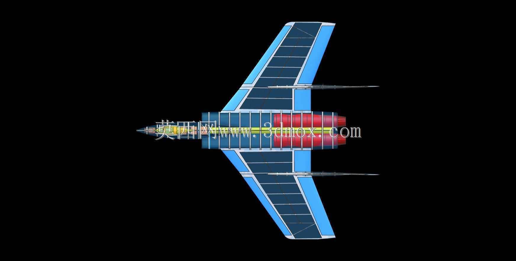 F7U-3�䵶�ɻ�ʵ��װ��ģ�ͣ�Alibre��