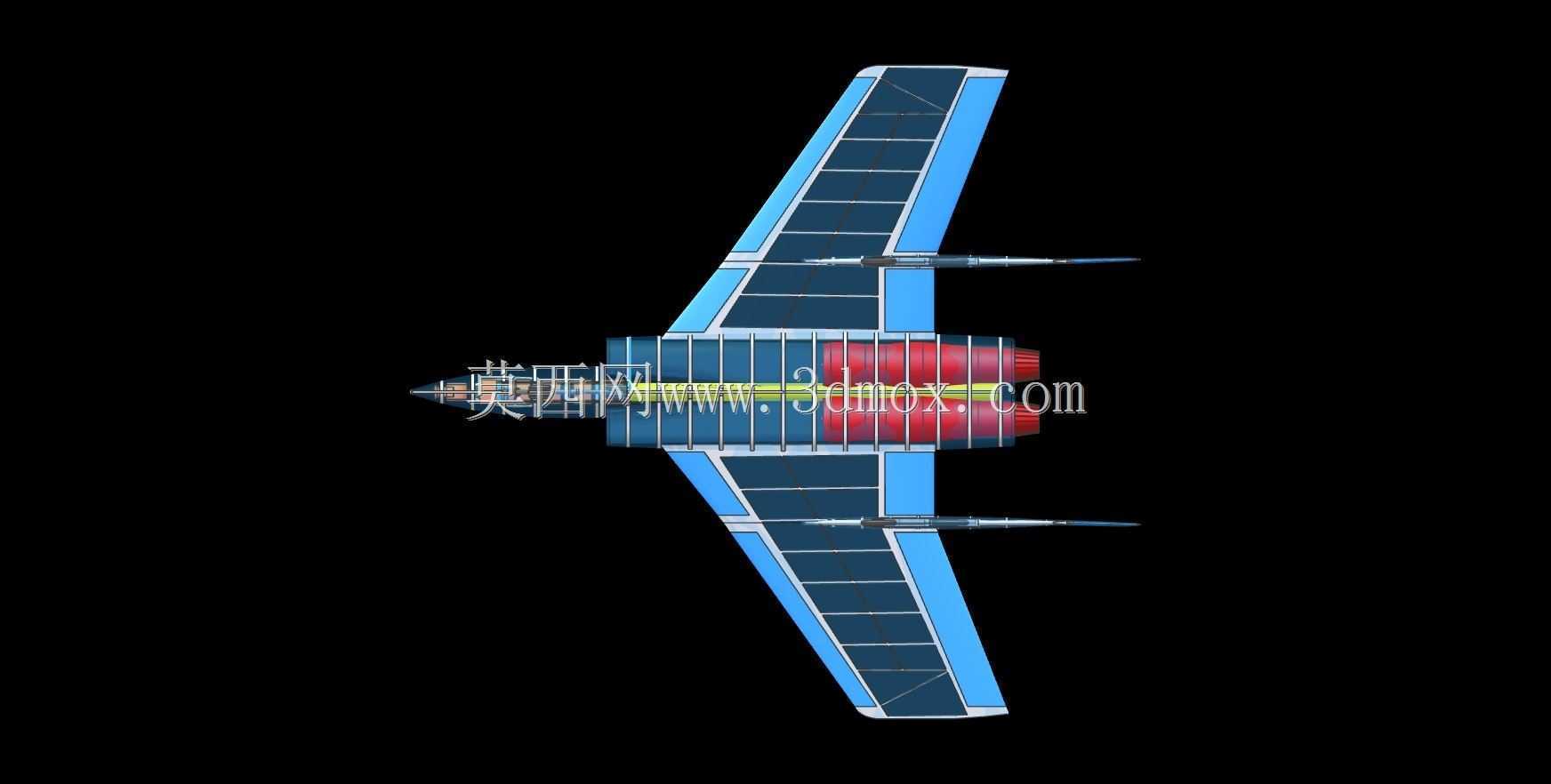 F7U-3�䵶�ɻ�ʵ��װ��ģ�ͣ�Alibre��