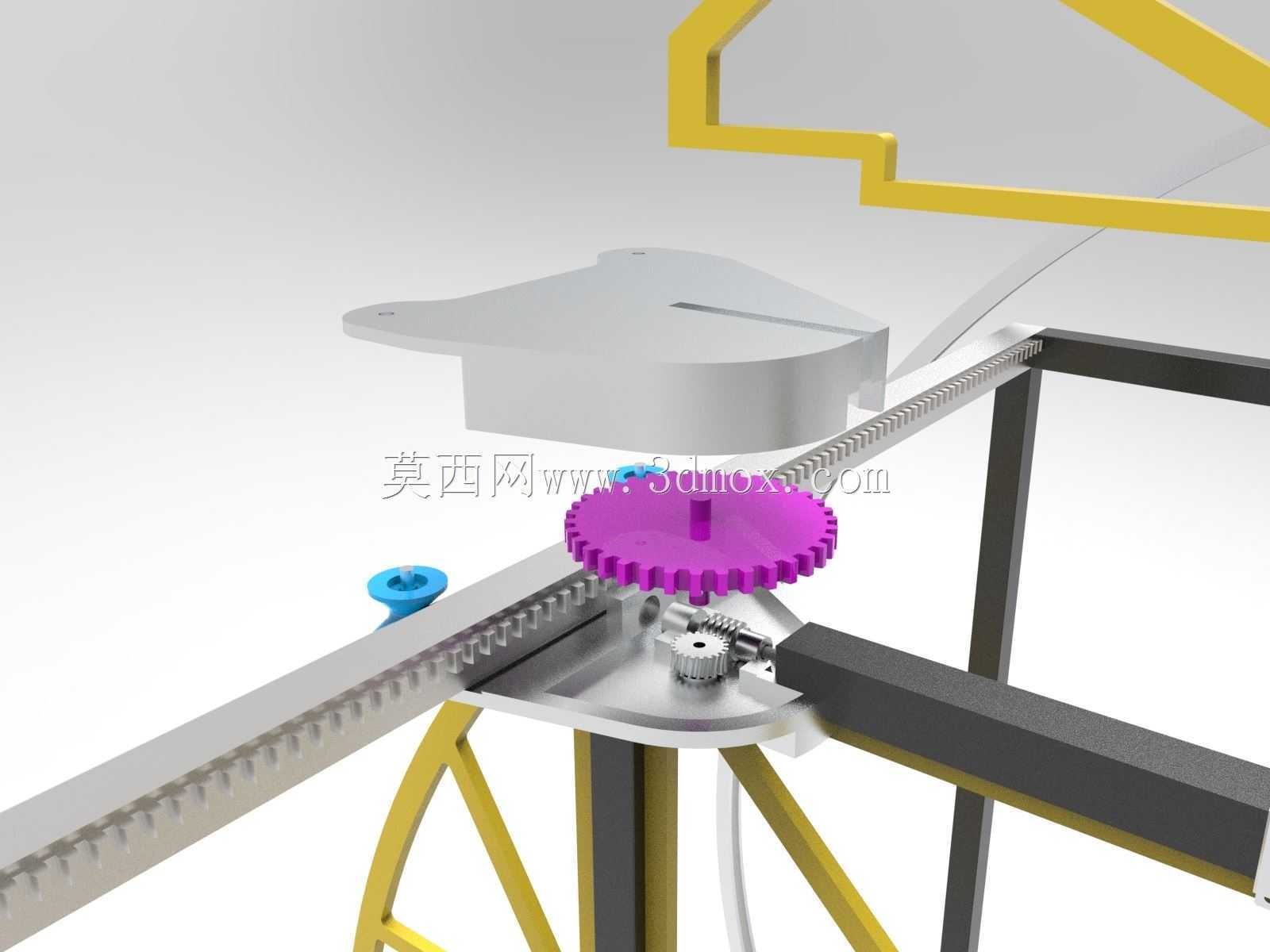 径向滑动货架系统