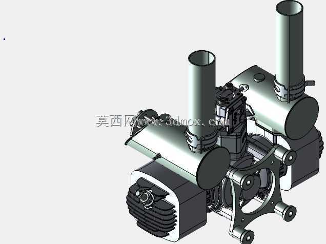 DLE 120三维模型