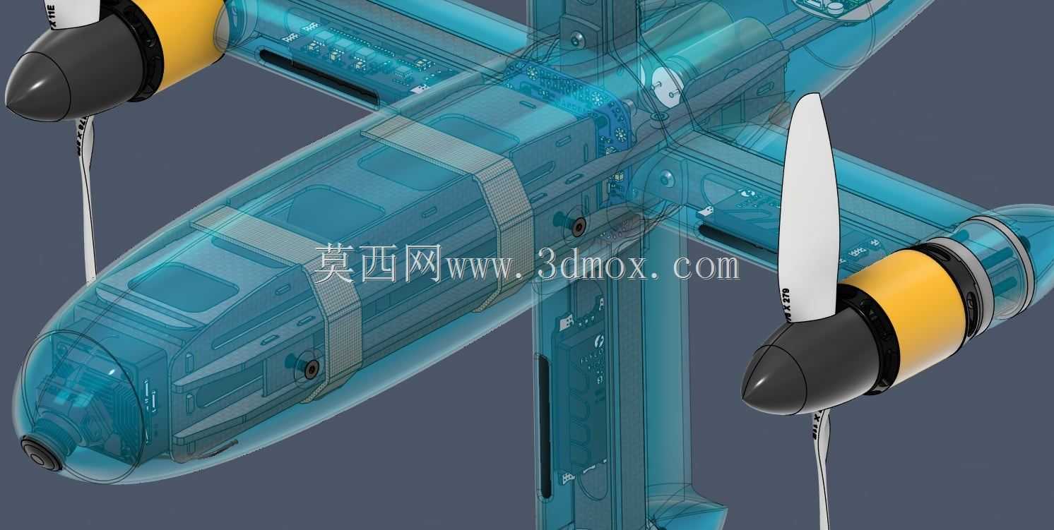 高速四轴飞行器V4框架