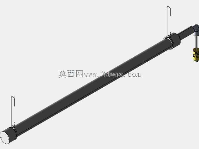带挂钩的重型LED吊灯/工作灯-28瓦-50英尺电源线-5英尺灯管