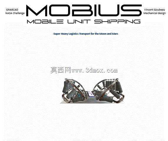 MOBIUS-移动单元运输-月球和火星的超重型物流运输