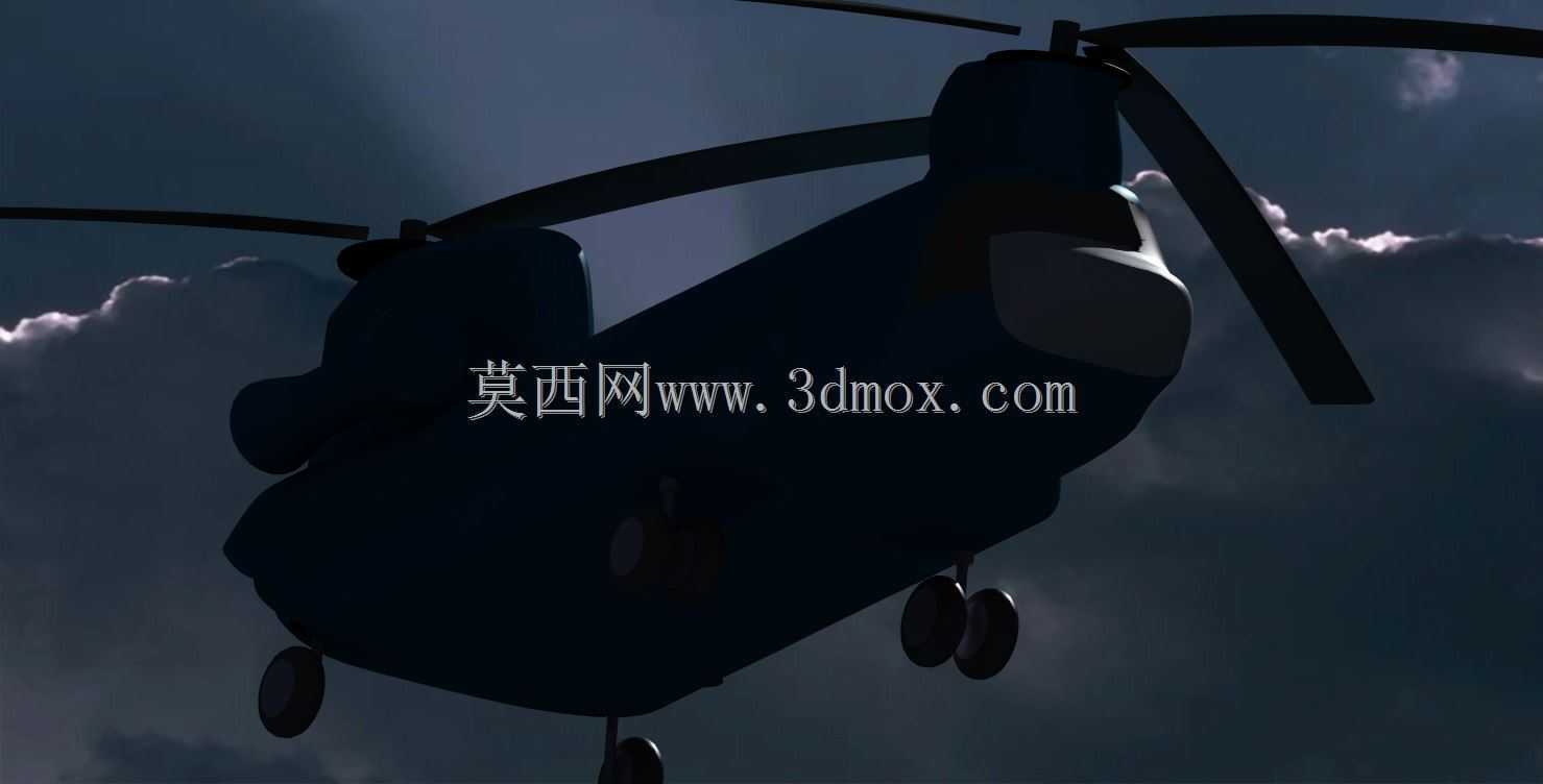 波音CH-47奇努克高端3D打印模型的研制