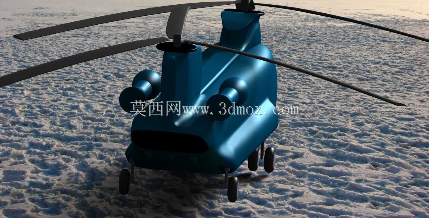 波音CH-47奇努克高端3D打印模型的研制