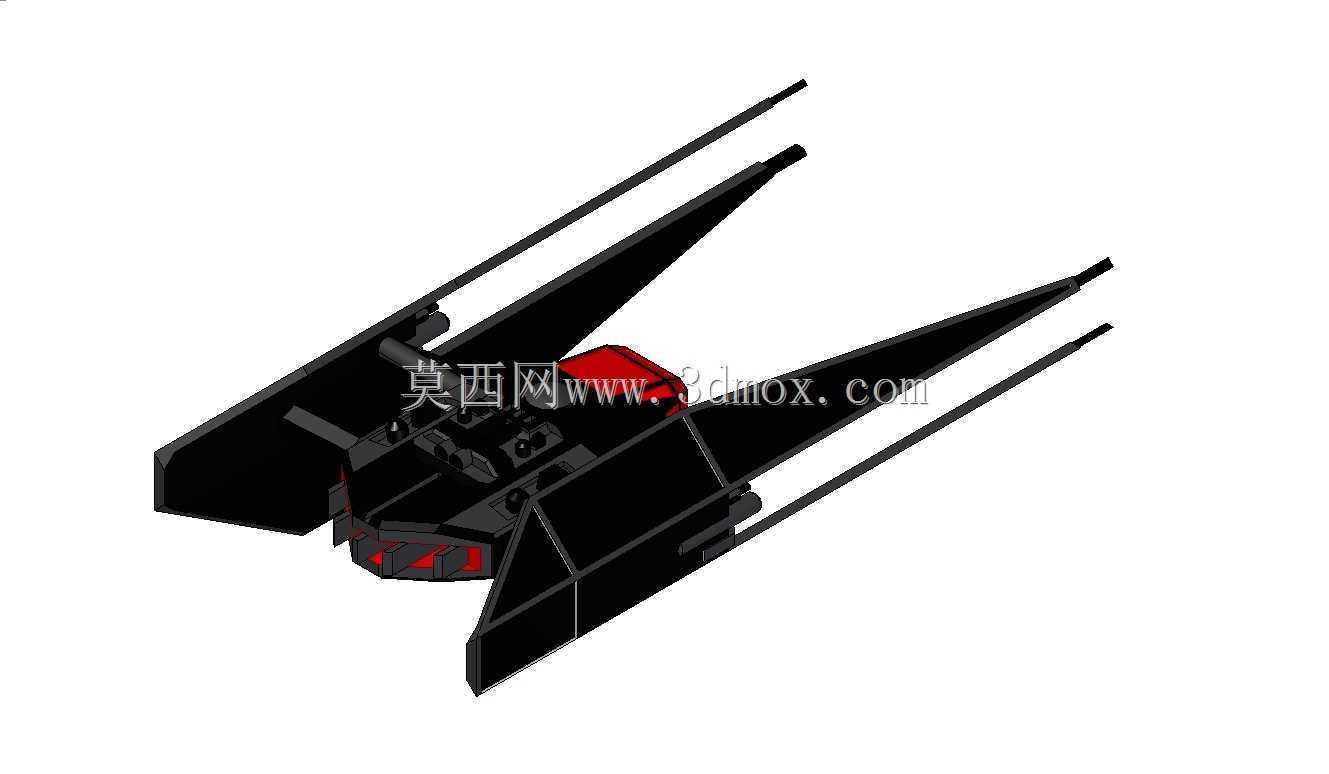 Kylo Ren的TIE战斗机/消声器