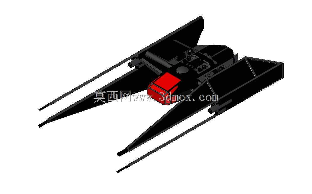 Kylo Ren的TIE战斗机/消声器
