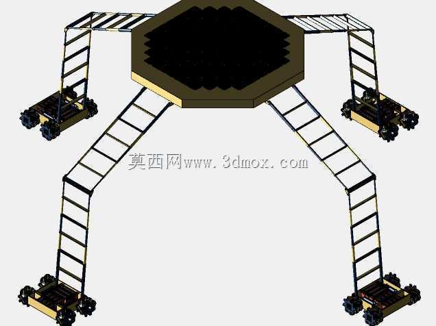 模块化充气月球龙门架-12月球吨