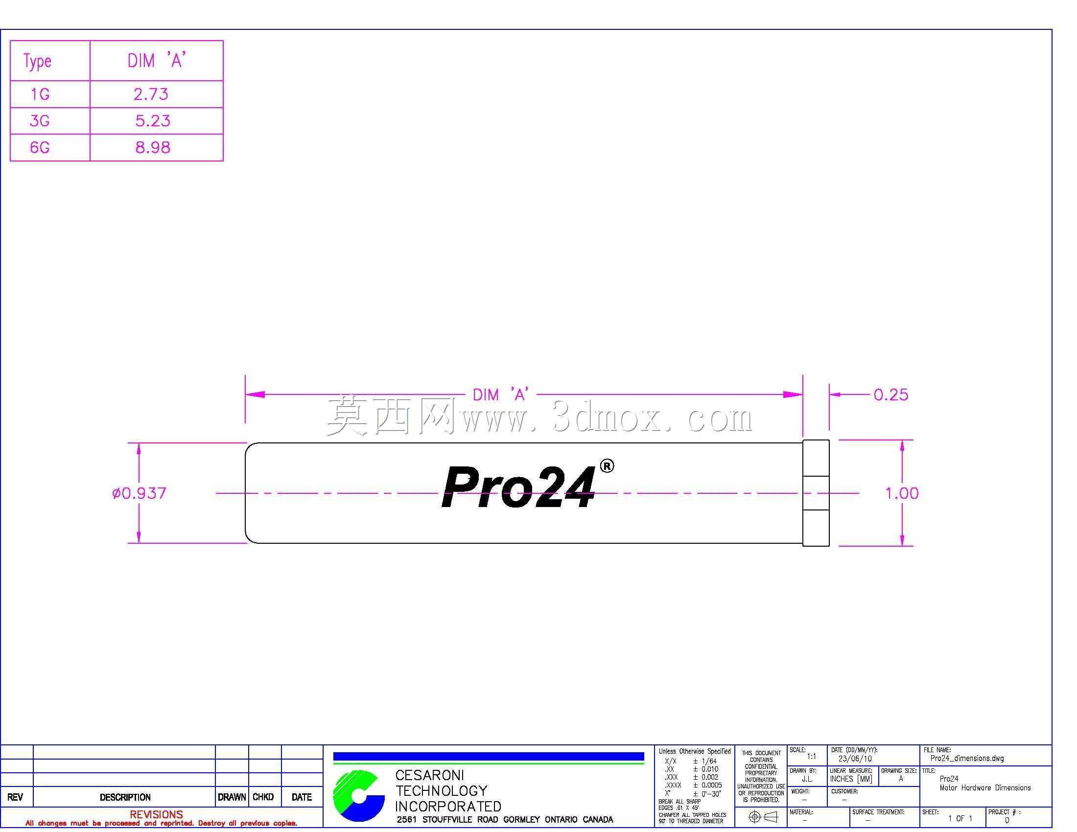 火箭发动机Pro P24 6粒切萨罗尼