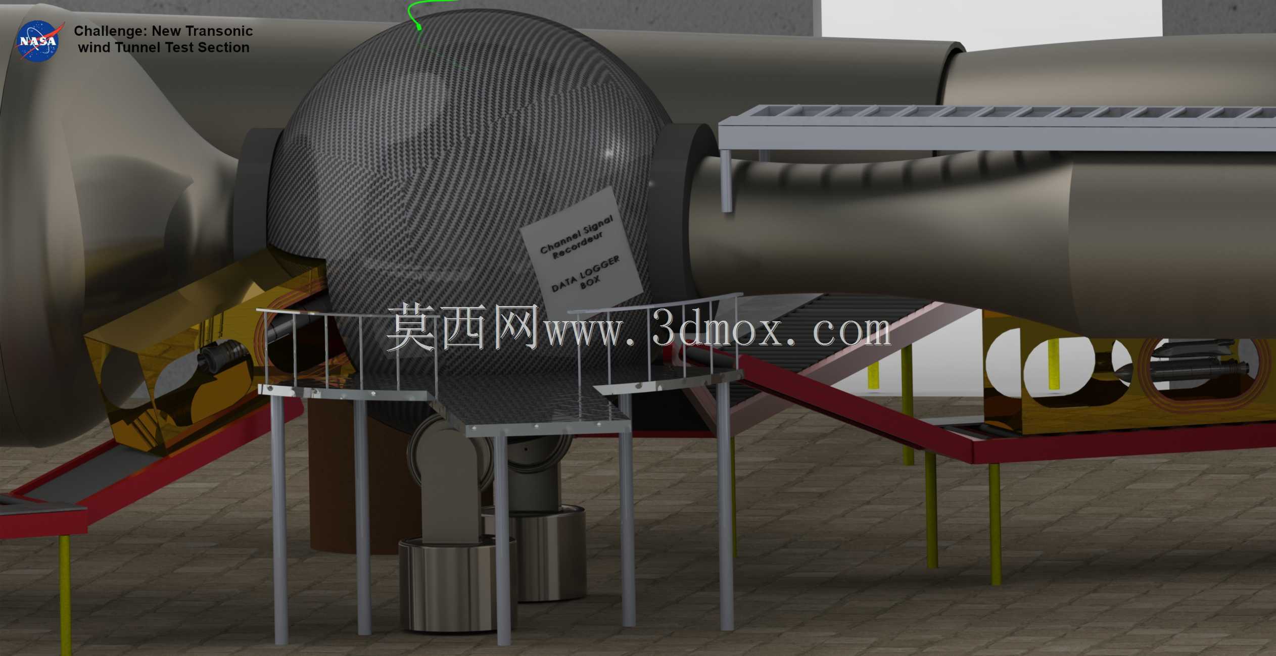 美国国家航空航天局挑战:新的跨声速风洞试验段
