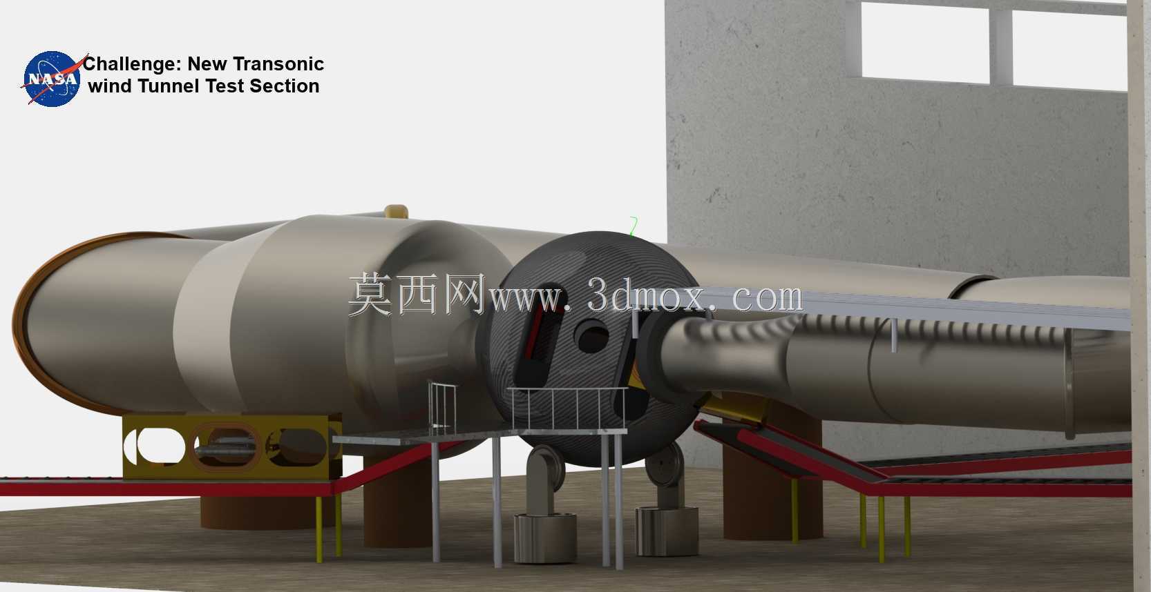 美国国家航空航天局挑战:新的跨声速风洞试验段