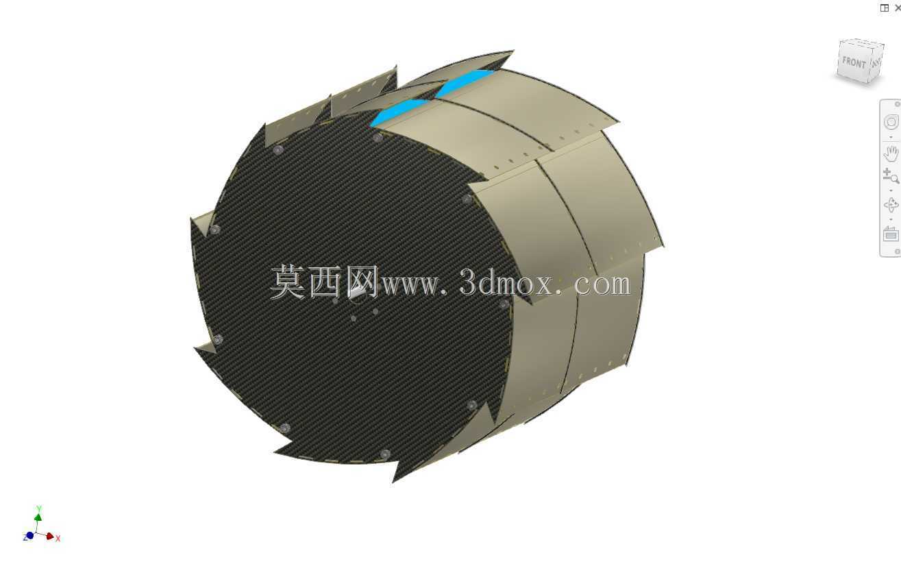 美国国家航空航天局-RASSOR _风化层收集器鼓(重新上传)