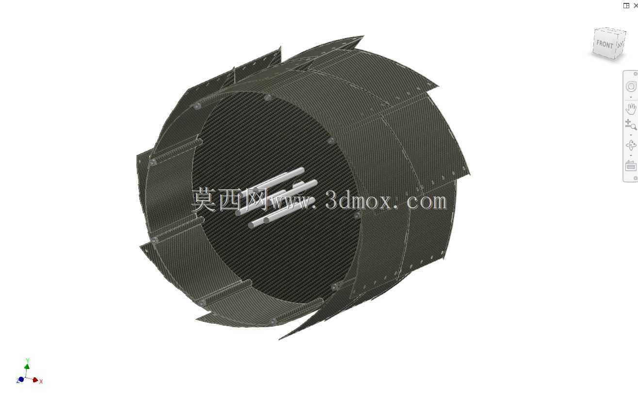 美国国家航空航天局-RASSOR _风化层收集器鼓(重新上传)