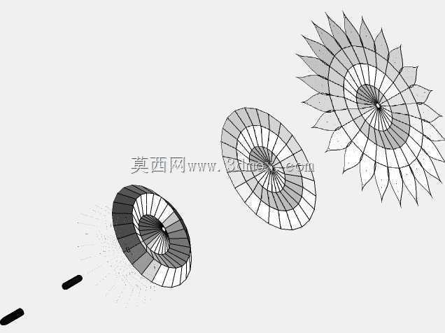 折叠星形灯罩设计
