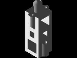 X_tube_solid_mount_nut
