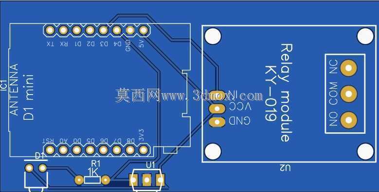 远程点火器+3D打印外壳。