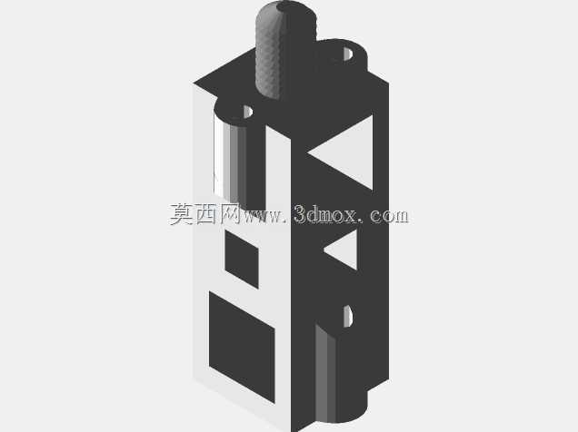 X_tube_solid_mount_nut