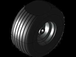 完整的气球轮18x8.50x8