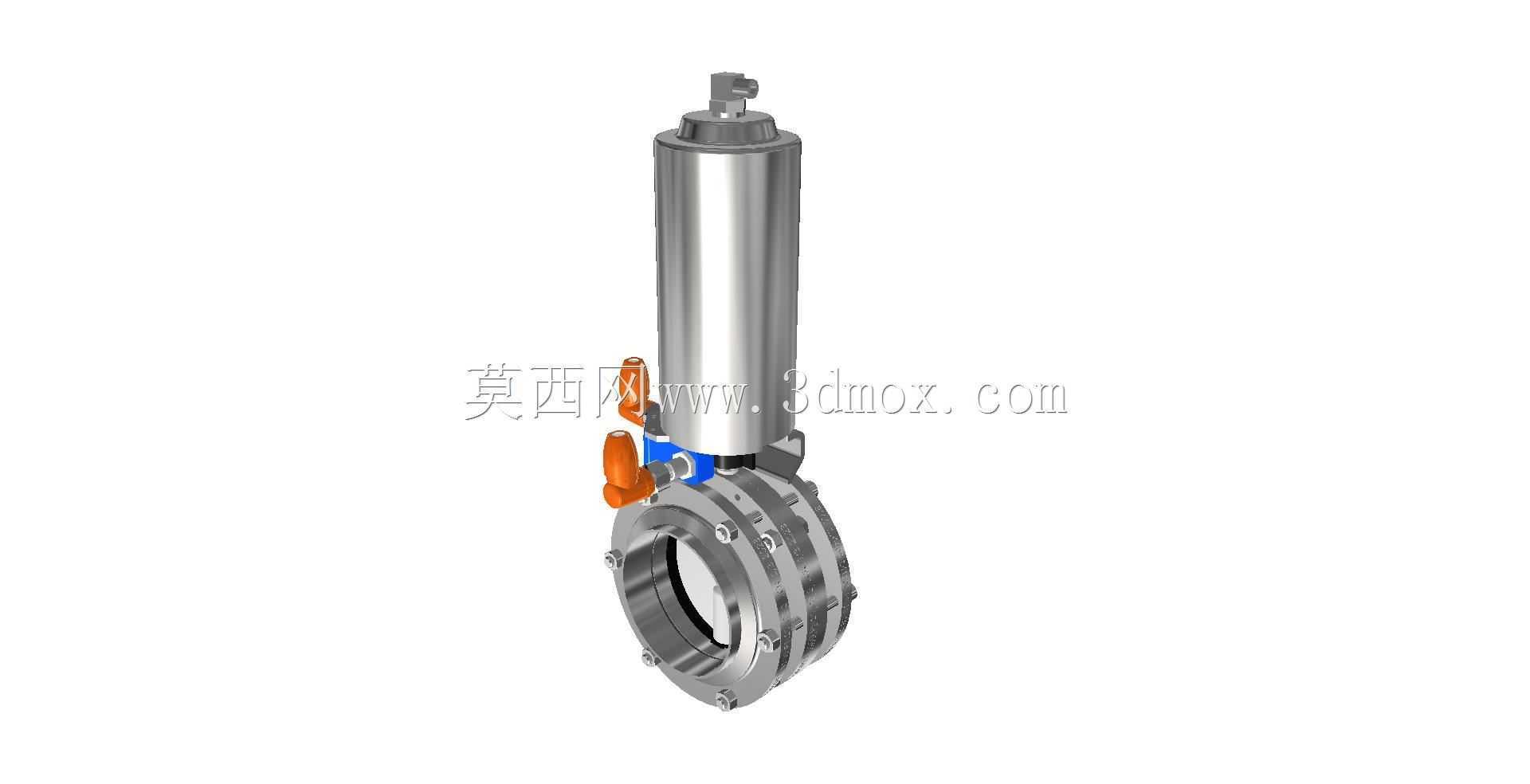 Valvula Bridada y Actuda DN 100 Pentair SUDMO