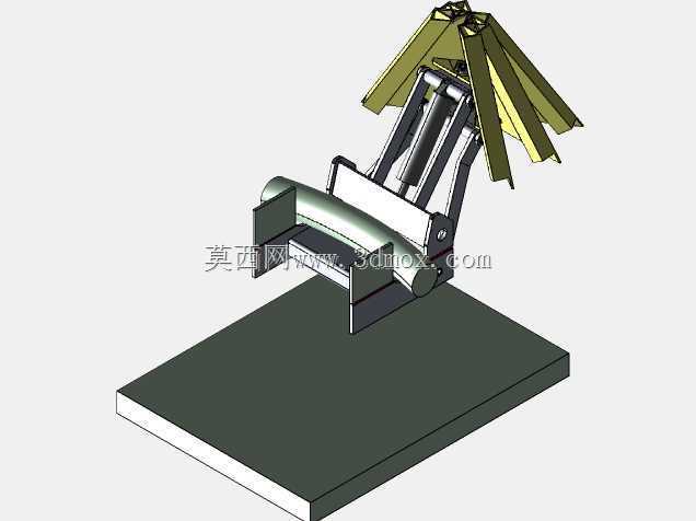 草坪割草机的3点挂接