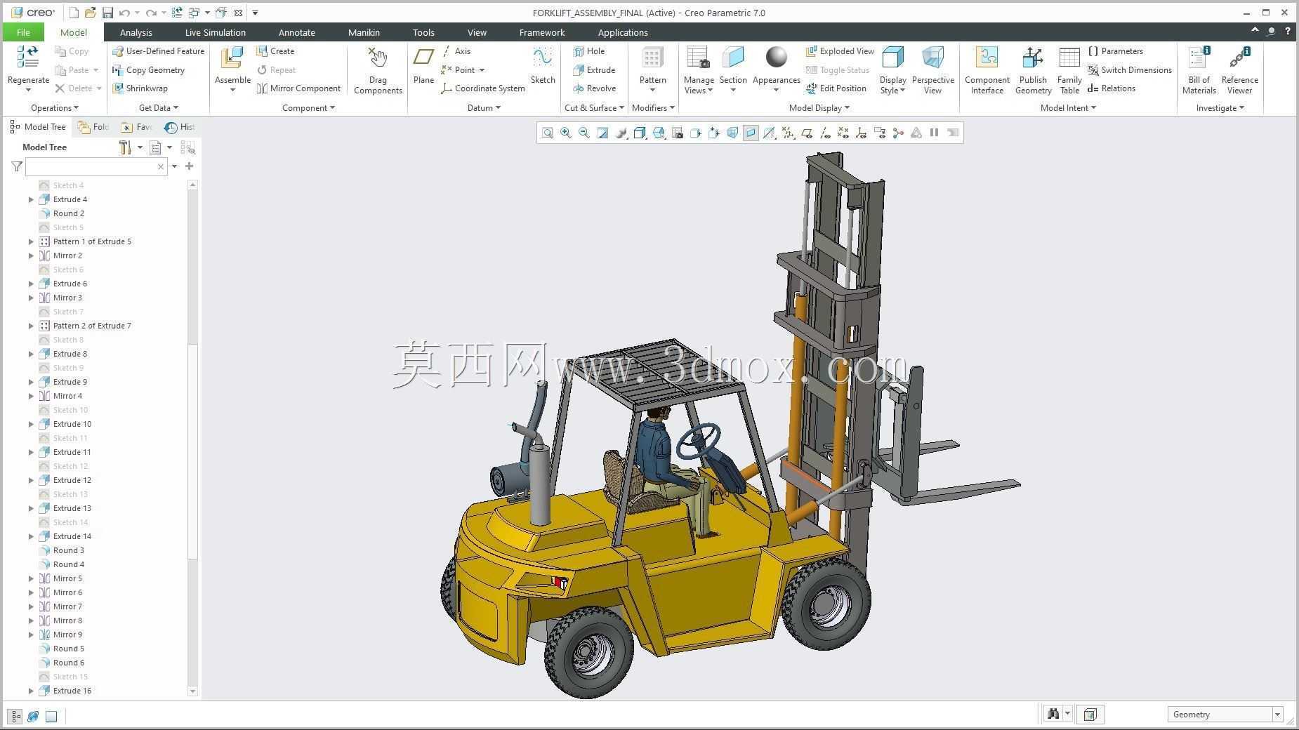 Creo PTC������CFD�Ĳ泵ģ��