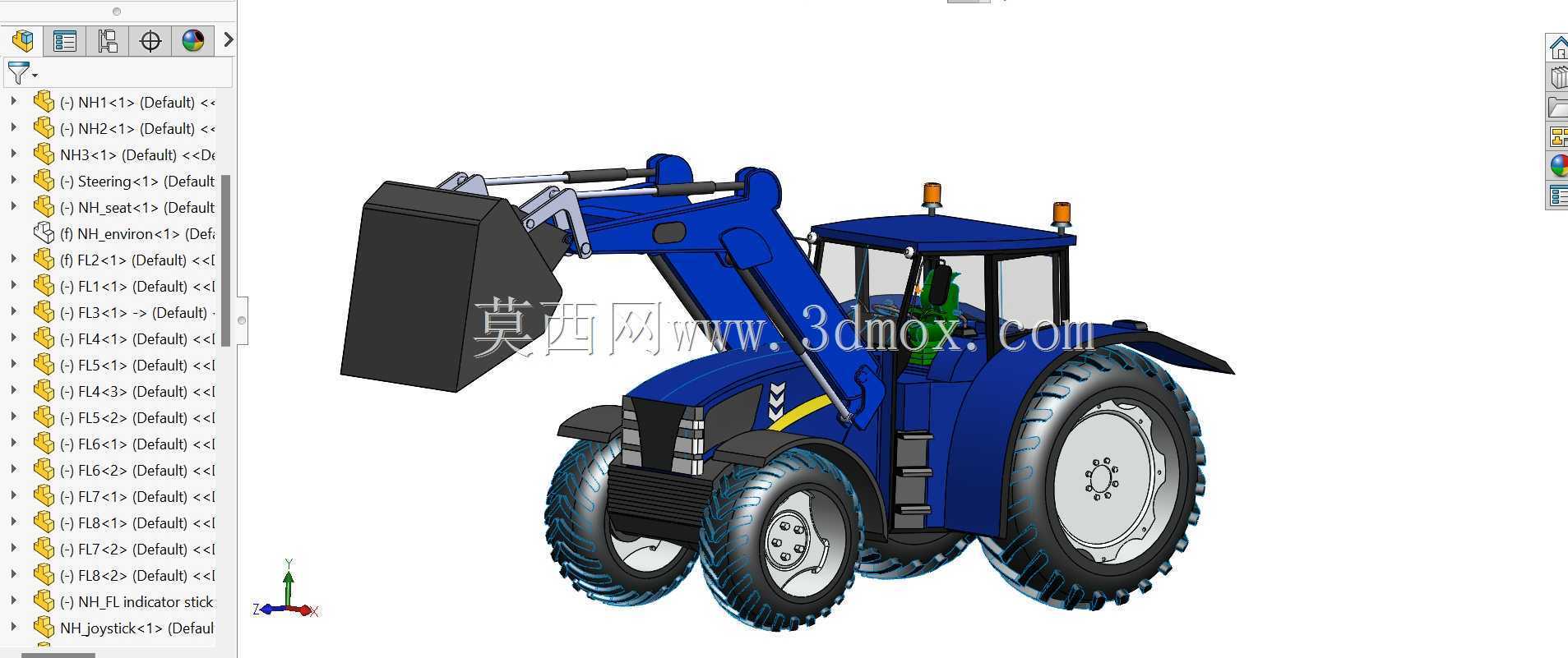 装载机牵引车