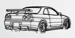 �ղ�R34 GTR������