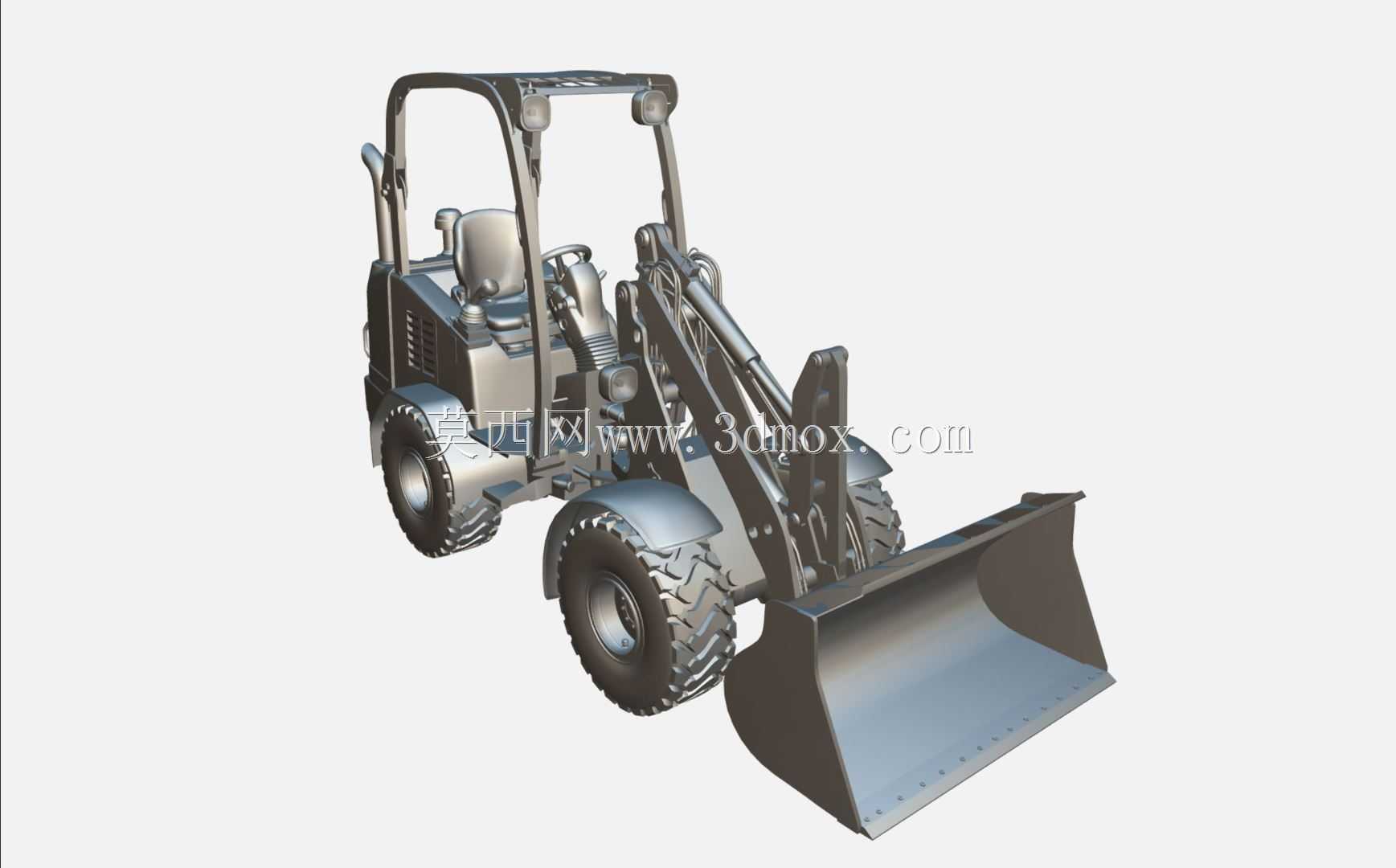 RE50С����ʽװ�ػ�3Dģ��