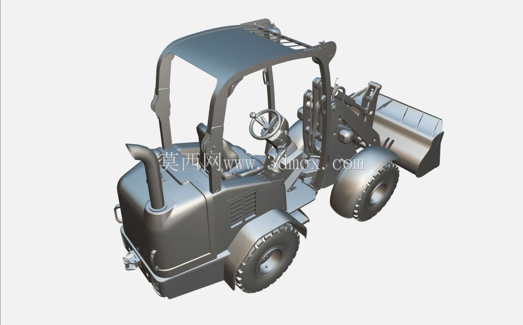 RE50С����ʽװ�ػ�3Dģ��