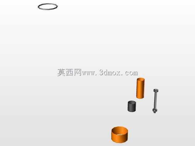 内燃机曲轴活塞组件