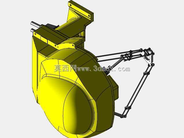 Fanuc Delta M-1iA1H铝U型材v2机器人支架