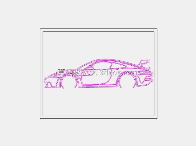 保时捷911 GT3 RS轮廓