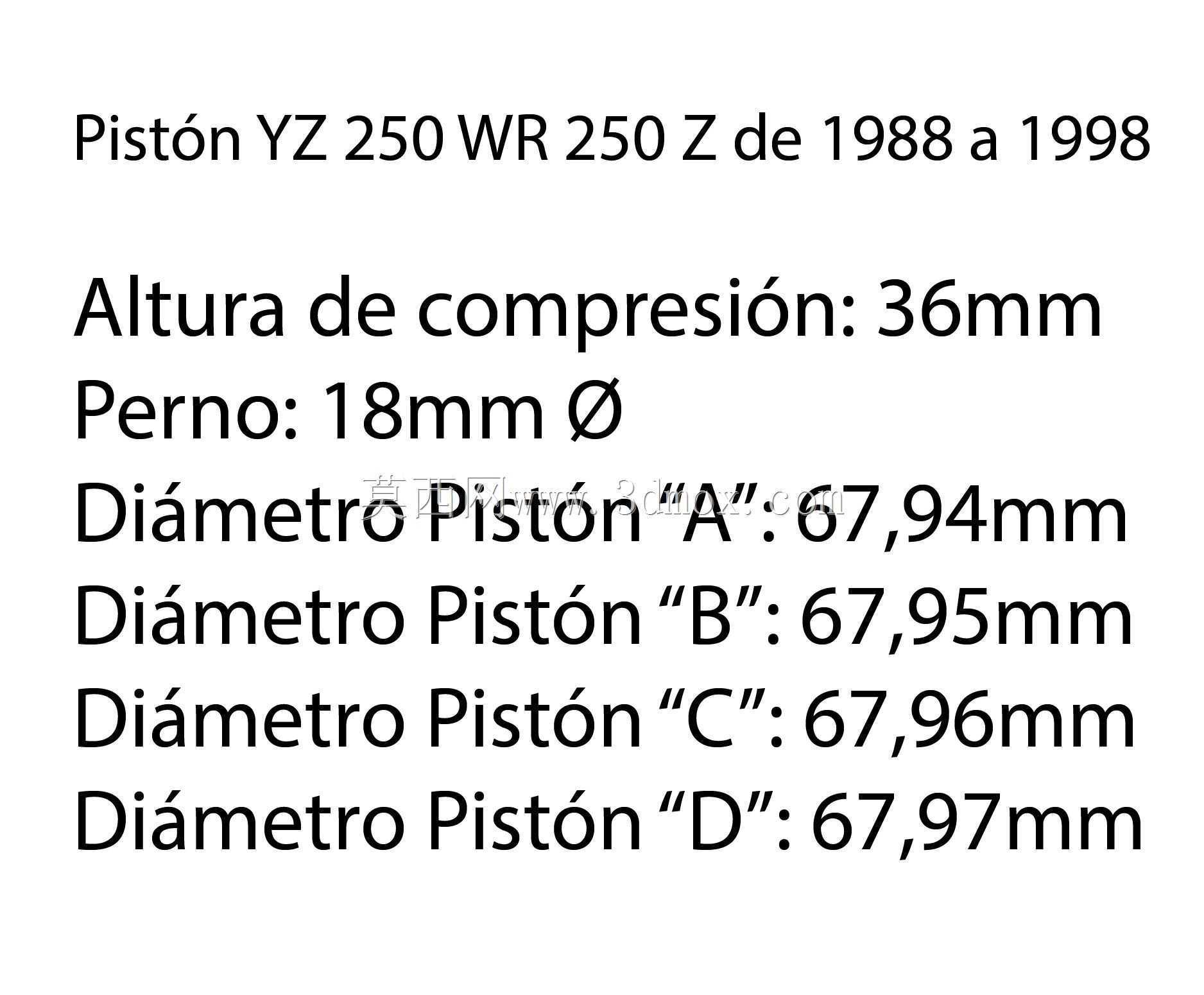 ������YZ 250 88/94 WR 250 90/97 Juntas��Ƭ