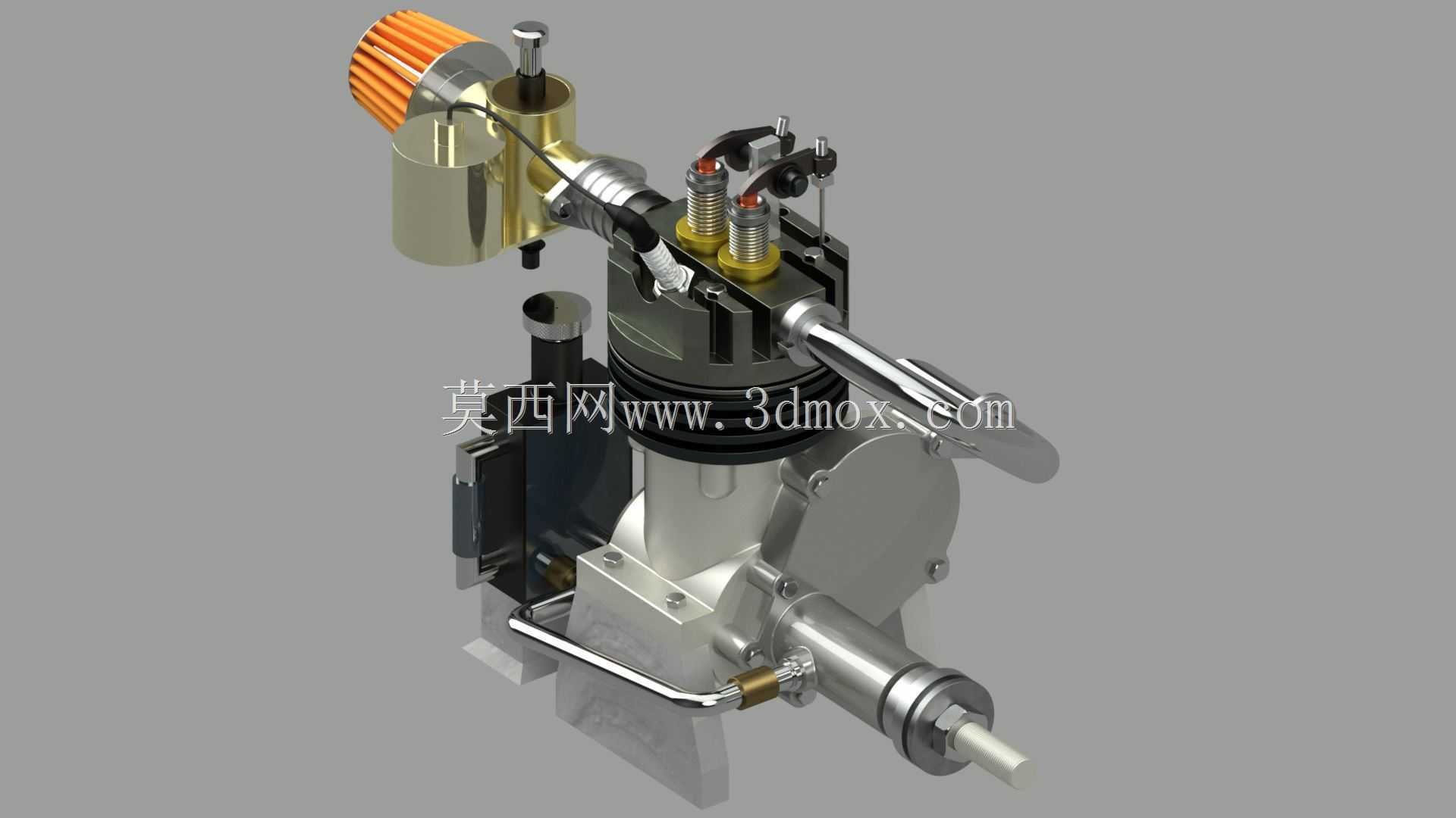 “AWK 40”6.5cc GLOW塞式发动机