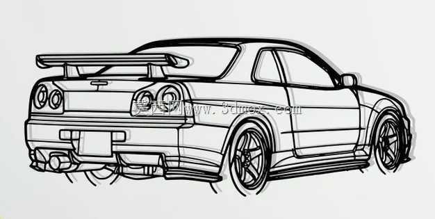�ղ�R34 GTR������