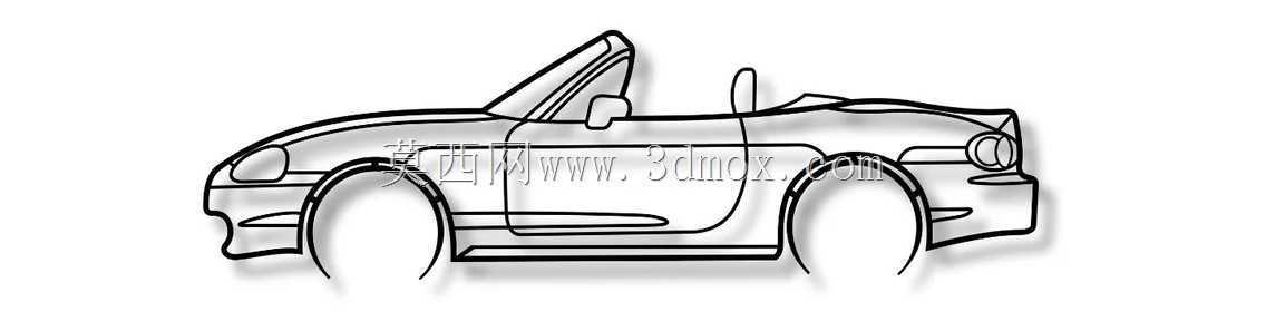 Miata MX-5 NB轮廓